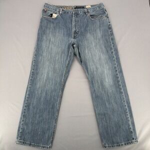 Tommy Hilfiger Relaxed Jeans Mens W36x29 Blue Straight Leg Y2K Denim